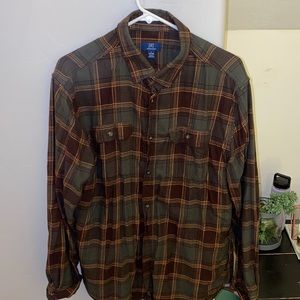 Men’s long sleeve flannel
